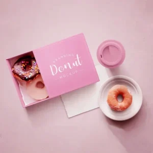 Pink Donut boxes