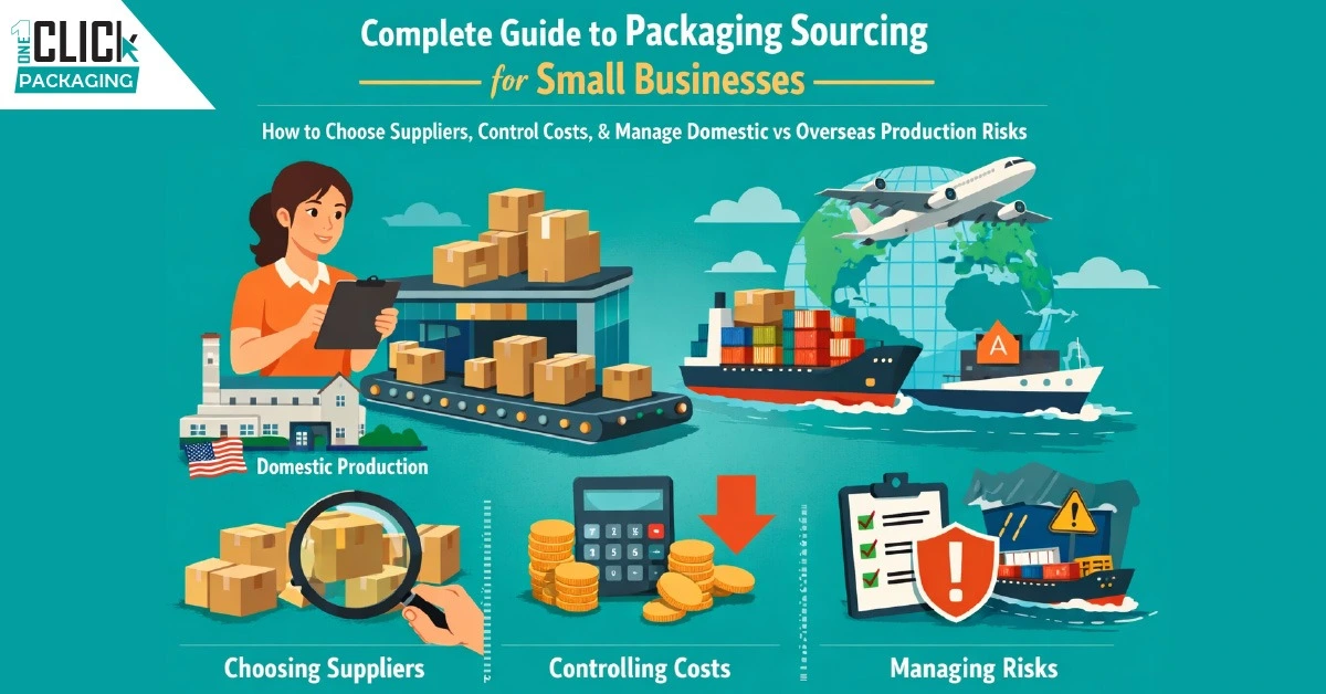 Complete Guide to Packaging Sourcing for Small Businesses: How to Choose Suppliers, Control Costs, and Manage Domestic vs Overseas Production Risks