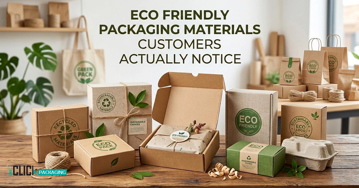 Eco Friendly Packaging Materials Customers Actually Notice