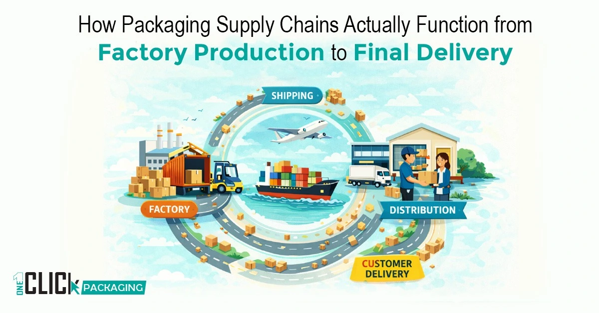 How Packaging Supply Chain Actually Function: From Factory Production to Final Delivery
