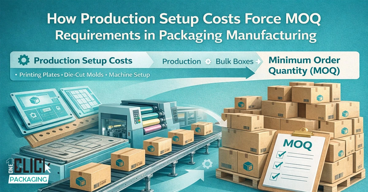 How Production Setup Costs Force MOQ Requirements in Packaging Manufacturing