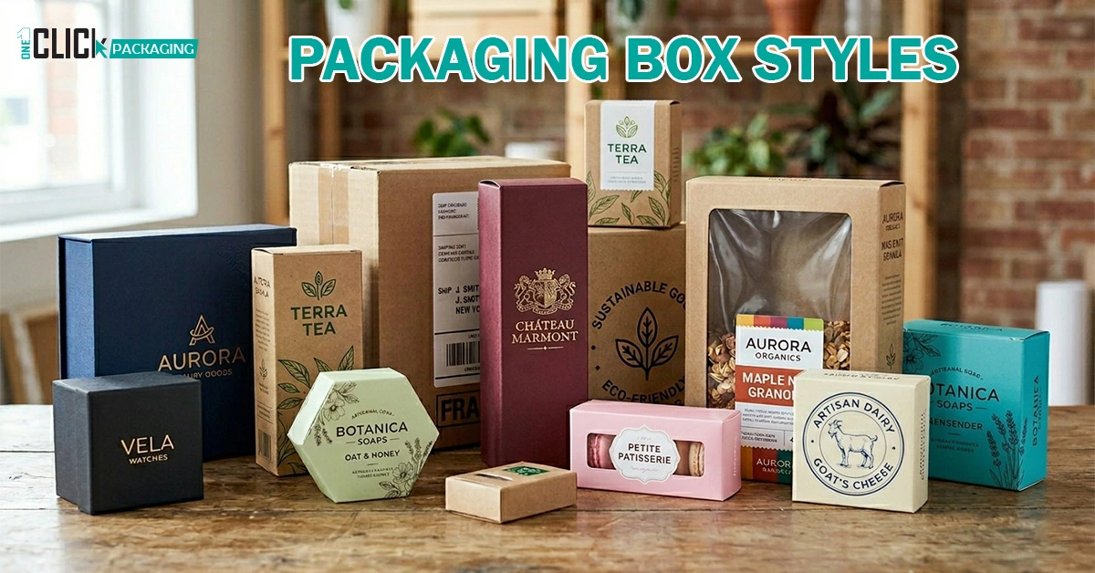 Packaging Box Styles Guide Brands Use to Stand Out