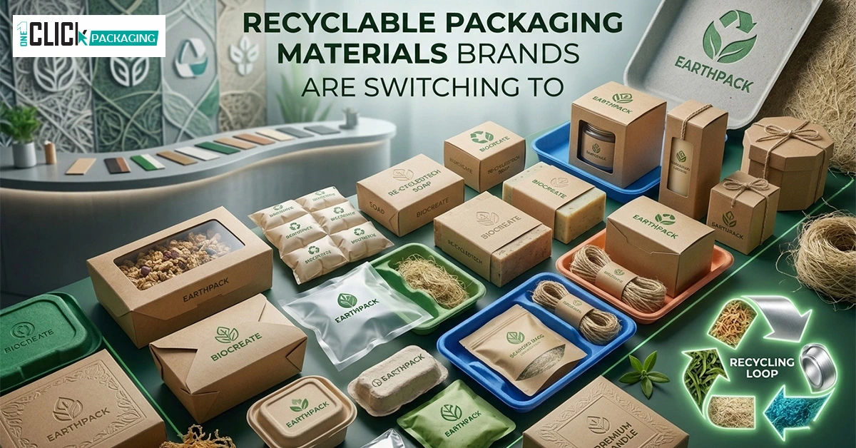 Recyclable Packaging Materials Brands Are Switching To