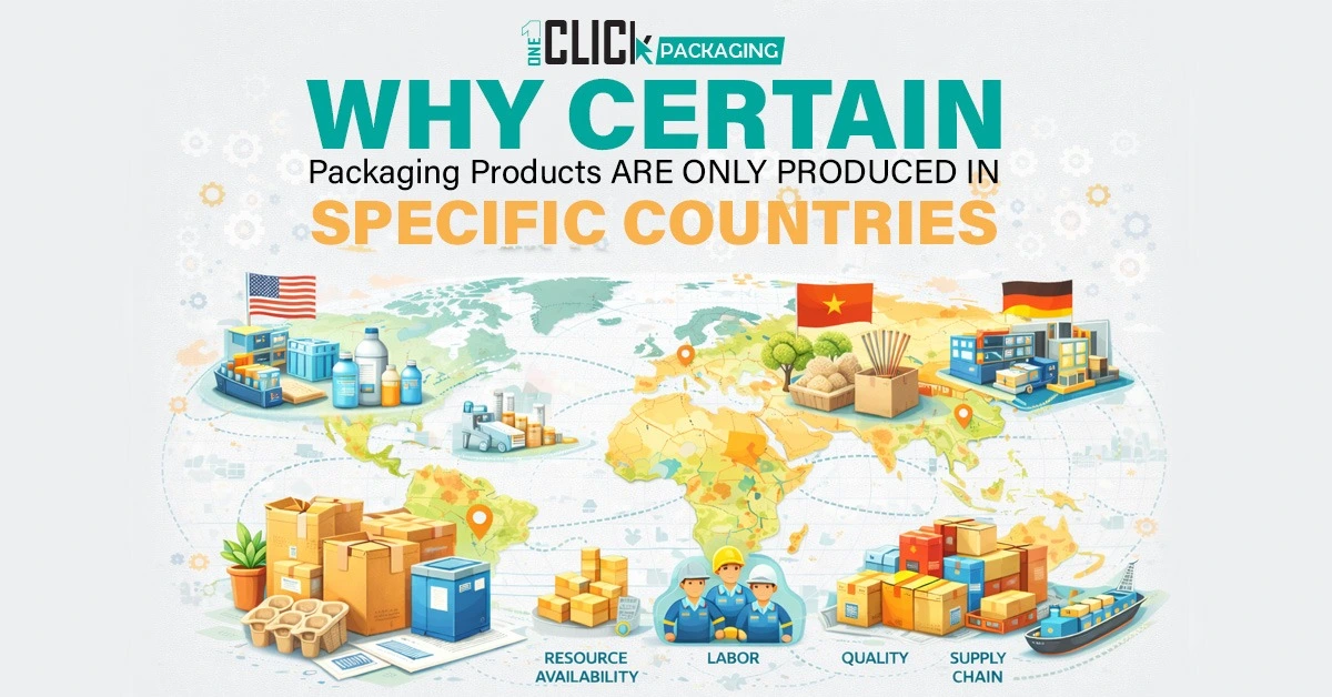 Why Certain Packaging Products Are Only Produced in Specific Countries