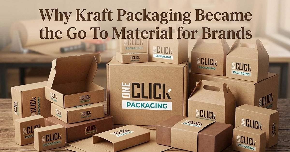 Why Kraft Packaging Became the Go-To Material for Brands