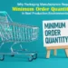 Why Packaging Manufacturers Require Minimum Order Quantities in Real Production Environments