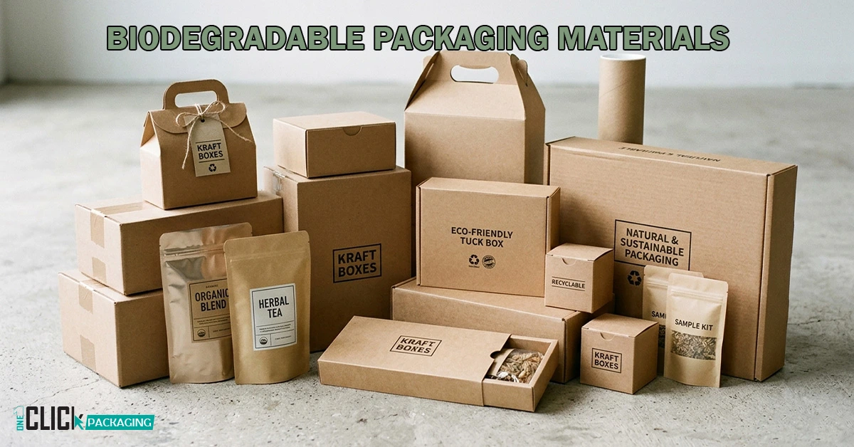 Biodegradable Packaging Materials Replacing Plastic Fast  