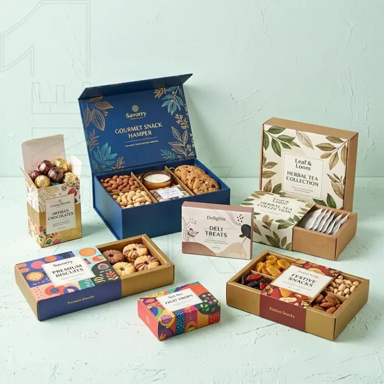 Custom printed gift boxes with logo