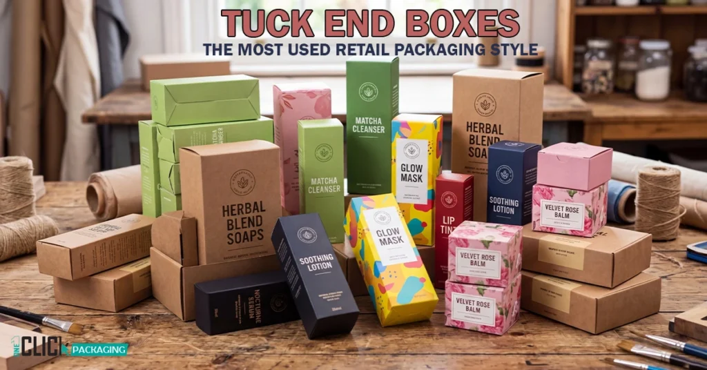 Tuck End Boxes: The Most Used Retail Packaging Style