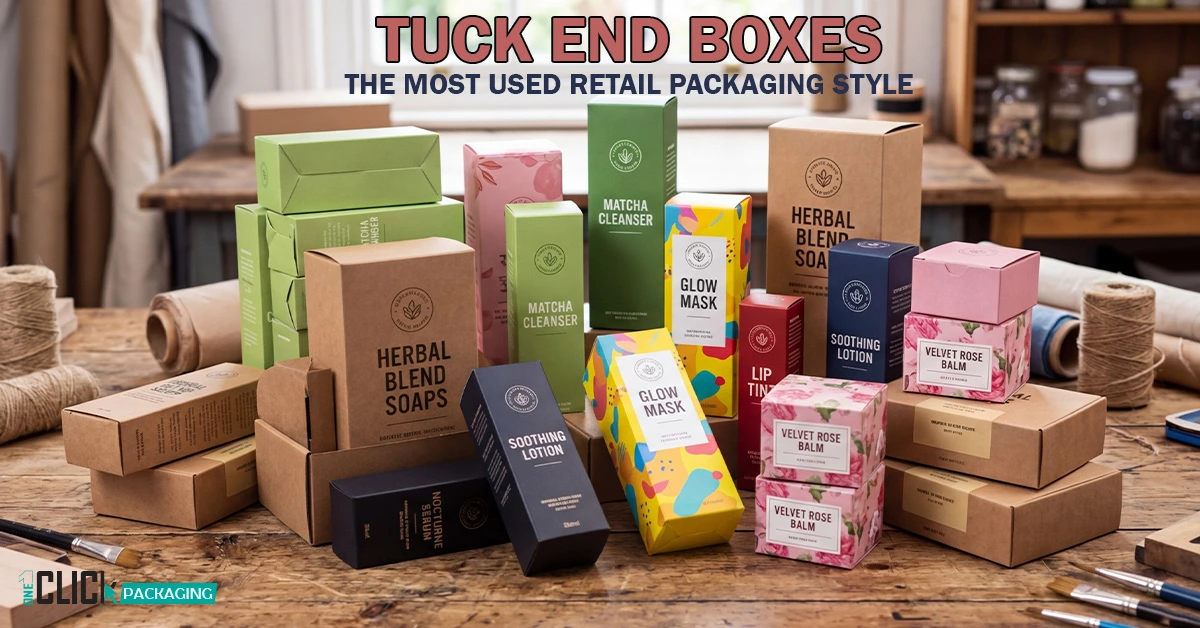 Tuck End Boxes: The Most Used Retail Packaging Style