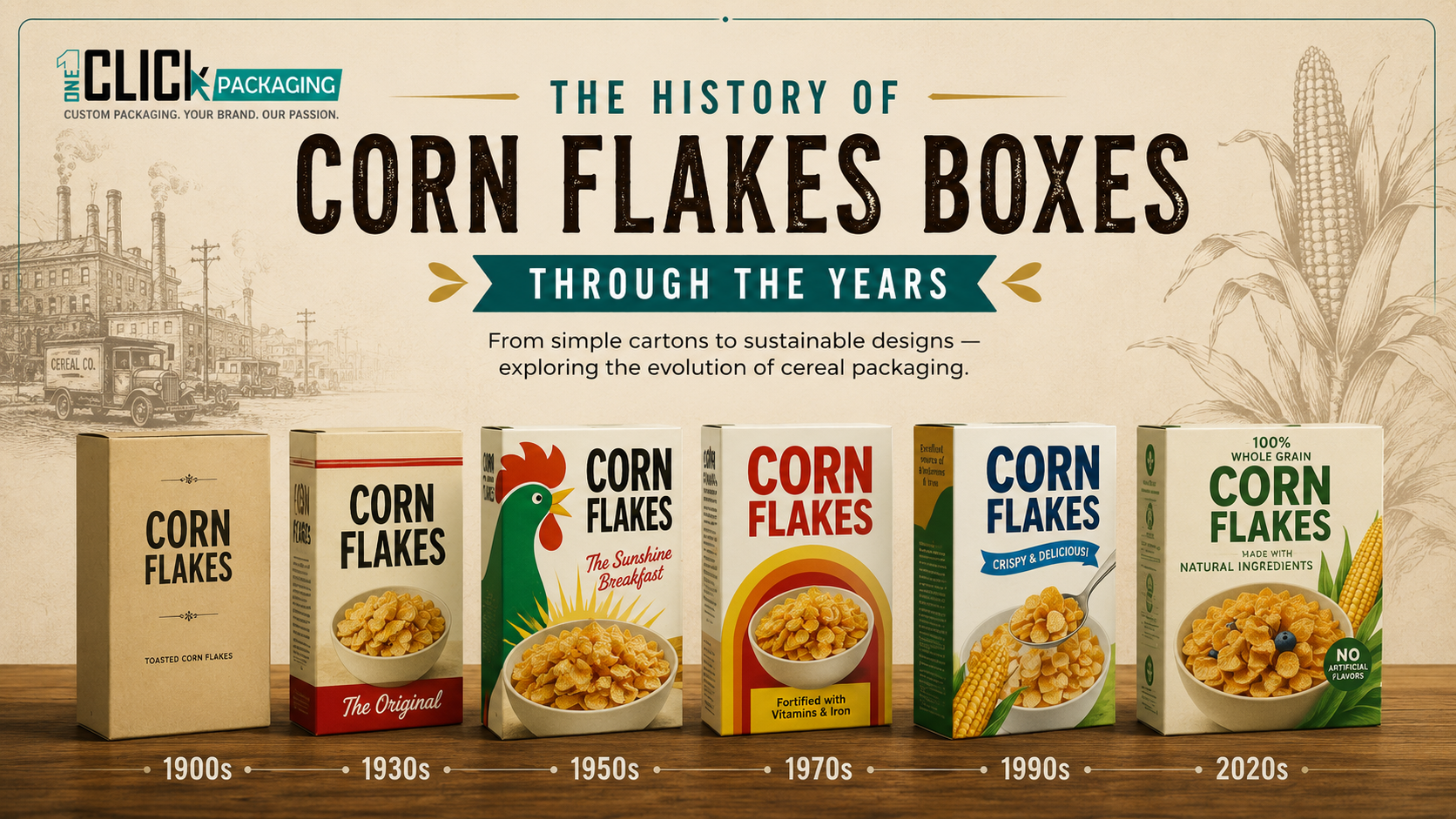 The Evolution of Cereal Packaging: Why Custom Cereal Boxes Matter More Than Ever