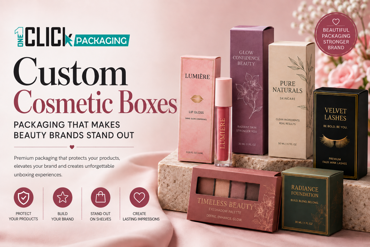 Custom Cosmetic Boxes: Packaging That Makes Beauty Brands Stand Out