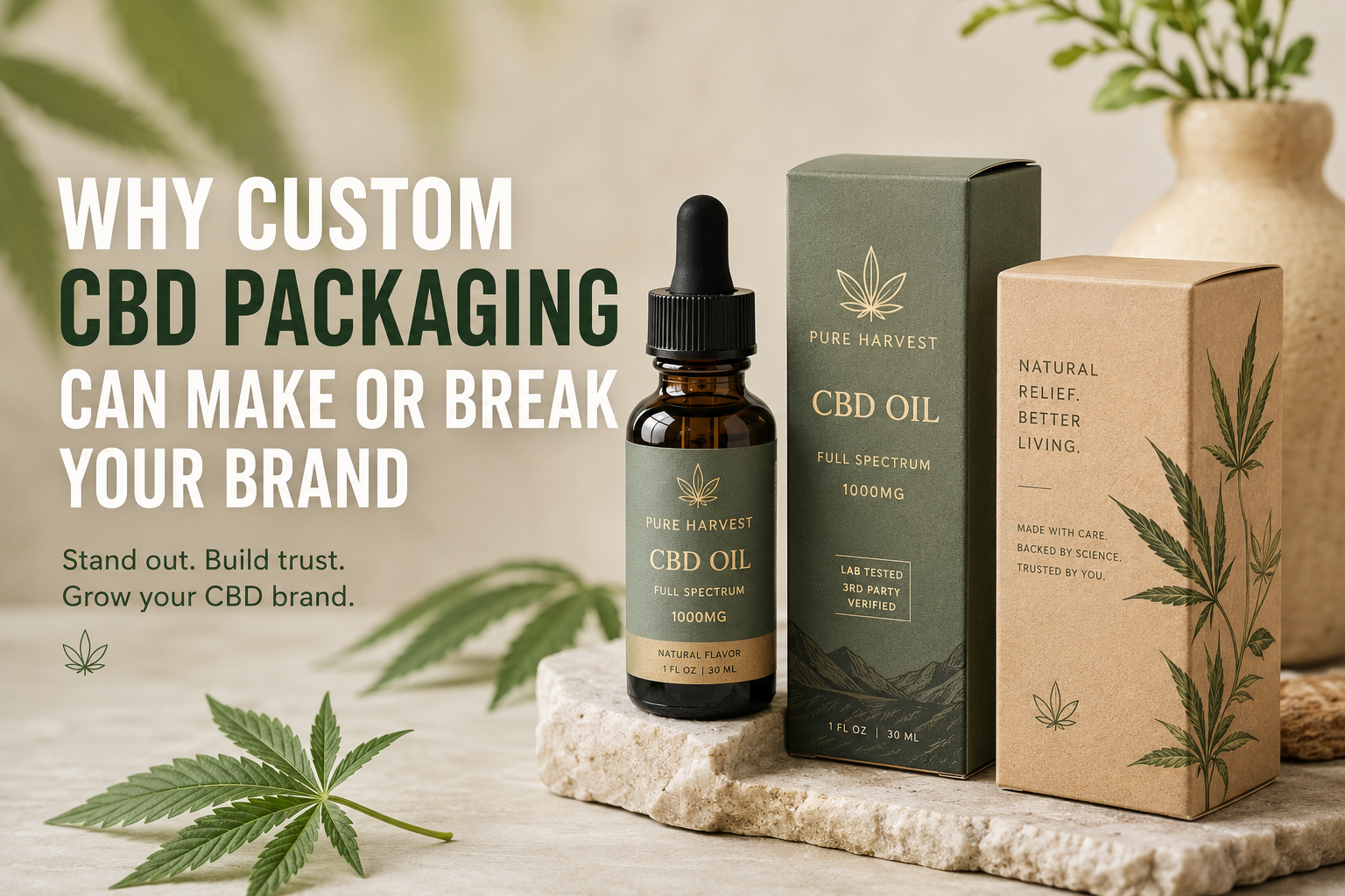 The Ultimate Guide to Custom CBD Packaging: Design Meets Compliance