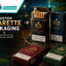 Custom cigarette packaging boxes for tobacco brands and wholesale packaging