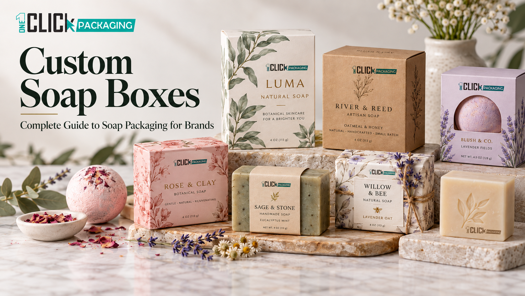 Custom Soap Boxes: 7 Packaging Styles for Better Branding