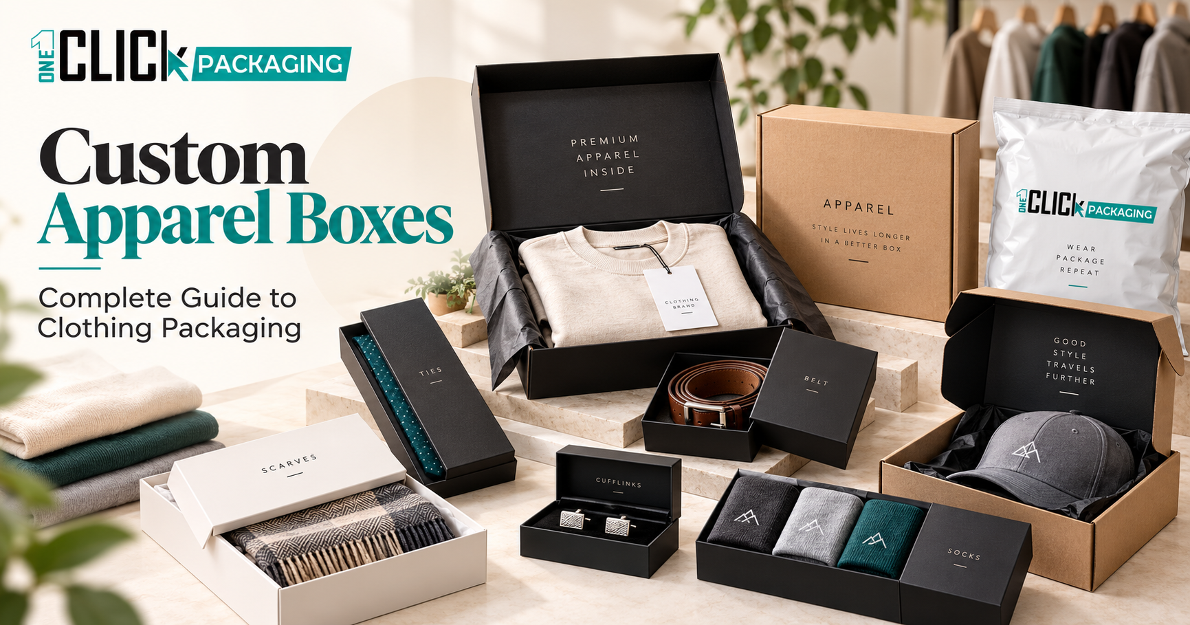 Custom Apparel Boxes: Complete Guide to Clothing Packaging